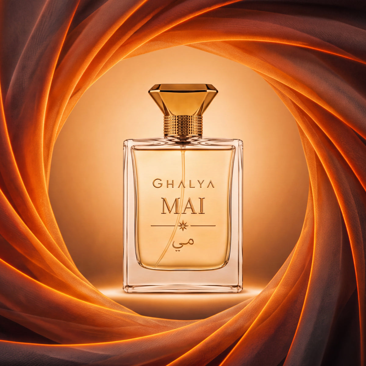 GHALYA MAI eau de parfum styled still life